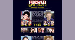 Desktop Screenshot of fuckedgrannies.com